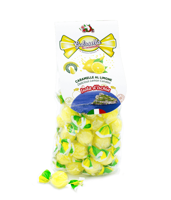 Caramelle dure succose al limone 100 gr