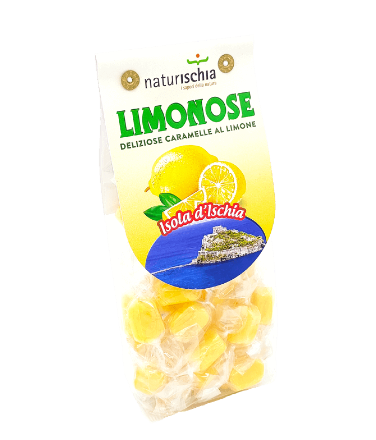 Caramelle dure succose al limone 100 gr